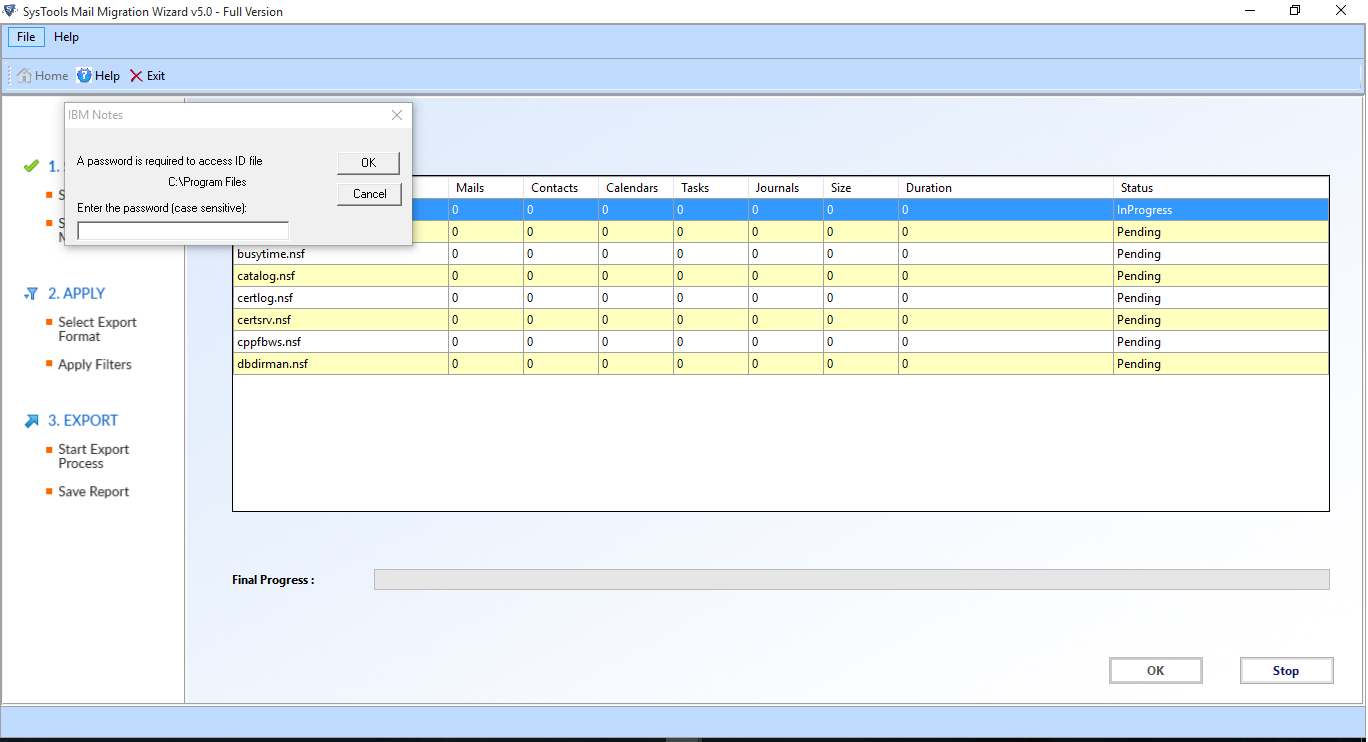 Nsf conversion to exchange 