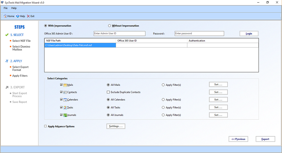 Lotus Notes to O365